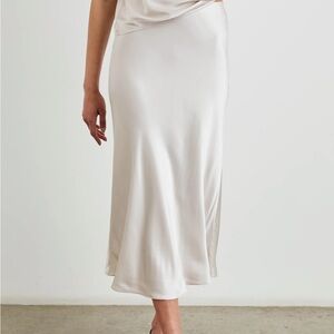 Rails Anya Elegant Ivory Midi Skirt